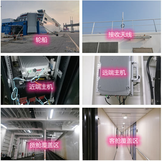  宣化海上游轮轮船渔船覆盖案例